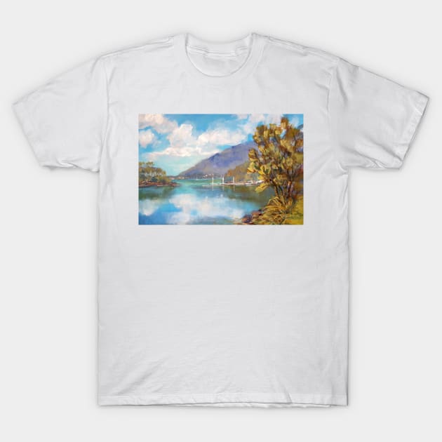 Camden Haven River reflections T-Shirt by Terrimad